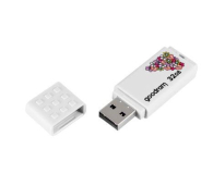 GOODRAM 32GB UME2 odczyt 20MB/s USB 2.0 spring white - 1123107 - zdjęcie 3